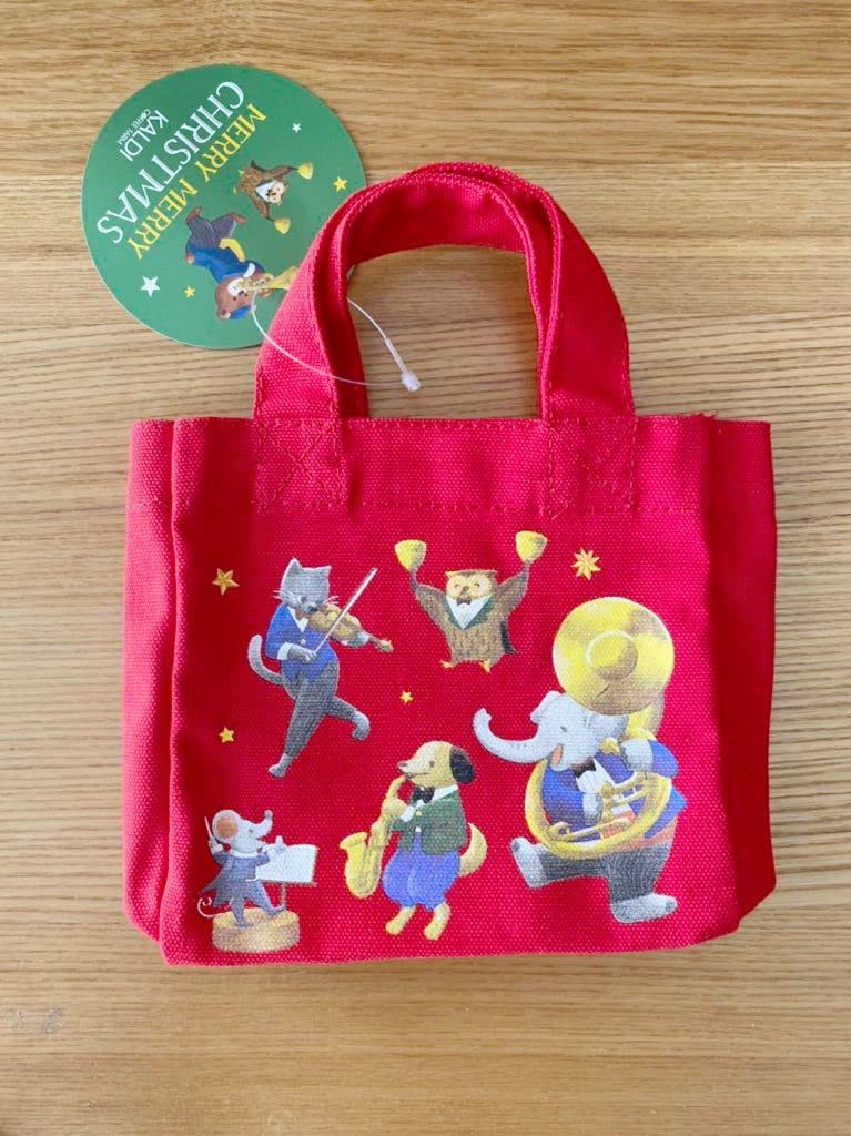 Amazon.co.jp: カルディ ミニバッグ クリスマス トートバッグ KALDI